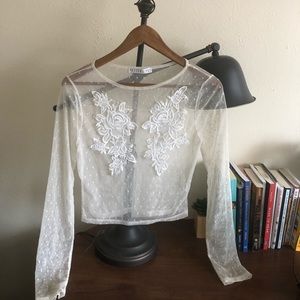 Lace shirt